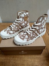 paire de chaussure basket homme femme pataugas taille 38 blanche marron