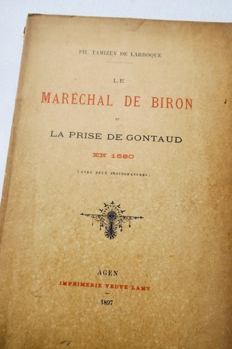 Marechal biron la prise - et,