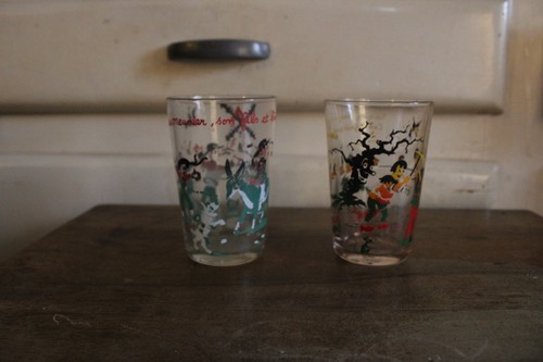 Verre moutarde ancien - 2,