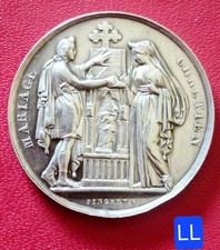 Belle Médaille de Mariage En