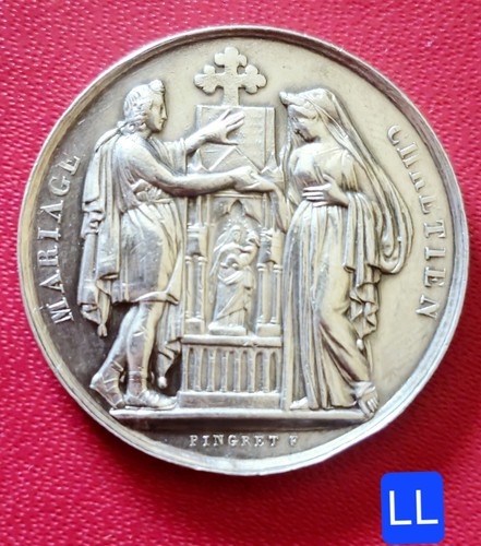 Belle médaille mariage - belle,