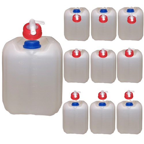 Bidon litre hdpe nature - 10,