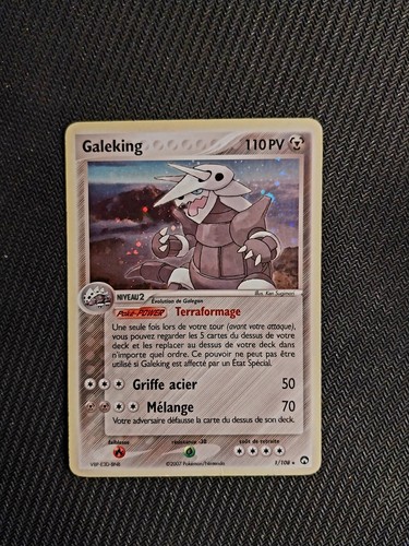 Carte pokémon holo galeking - pokémon,
