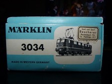 Train ho Marklin 3034 motrice