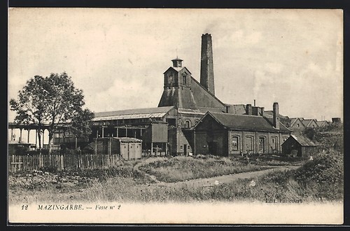 Cpa mazingarbe fosse 2 - cpa,