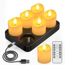 Bougies rechargeables avec