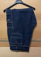 AUTHENTIQUE PANTALON DE TRAVAIL EN COTON DICKIES années 80-90 denim bleu comme neuf état !!! 42 X 30