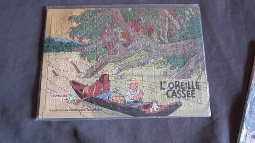 Tintin puzzle andros - tintin,