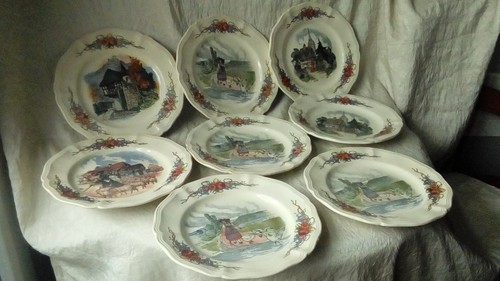 Assiettes dessert en - 8,