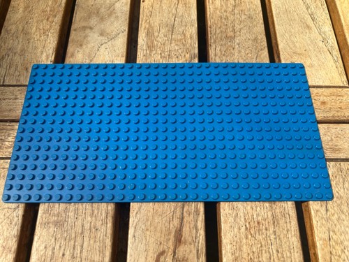 Lego blue baseplate - lego, x