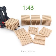 Lot 25 Palettes CARREES, 1/43