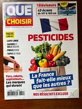 Magazine Que Choisir n°629 du 11/2023; Pesticides/ Test Lave linge, Pneus hiver