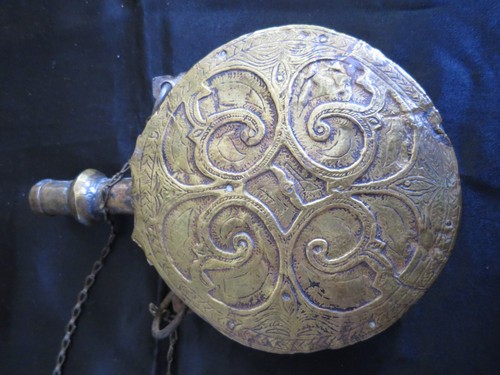 Gourde poudre ancienne - !,