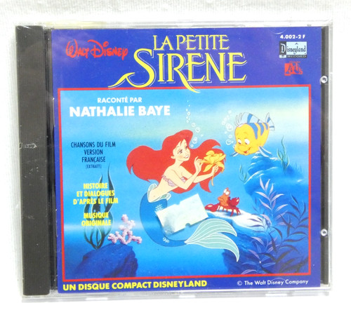 Petite sirene disneyland - la,