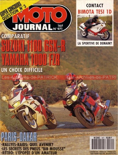 Moto journal 971 - 971, gsx-r