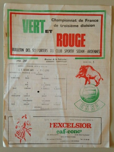 Programme championnat - programme,