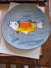 Assiette Vintage Ceramique de Niderviller FNSA, Signée 