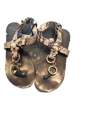 Très Belle Et Authentique Sandales Cuir Giuseppe Zanotti 36,5 Tbe