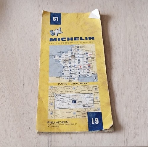 Michelin carte routière 61 - michelin, n°61