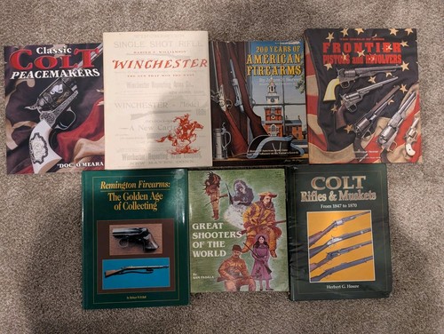 Lot books guns firearms - of,
