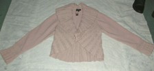 TRES BEAU GILET ROSE POUDRE NO