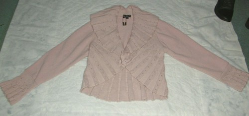Tres beau gilet rose poudre - gilet,