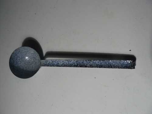 Louche emaillee nuage gris - louche,