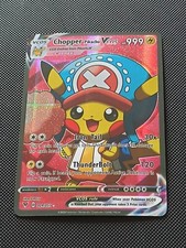 CHOPPER ONE PIECE LUFFY PIKACHU POKEMON COSPLAY CARTE CARD NEW HOLO PRISM MANGA