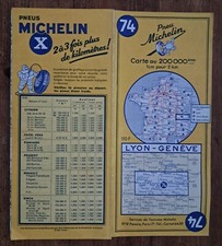 Old Map - Carte MICHELIN n°