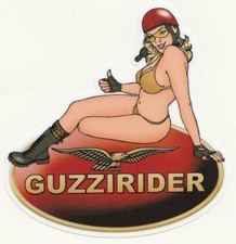 MOTO GUZZI Guzzirider left Pin