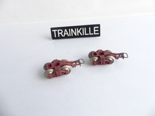 611 JOUEF 2 BOGIES AVEC ATTELAGE POUR WAGON ESSIEUX METAL