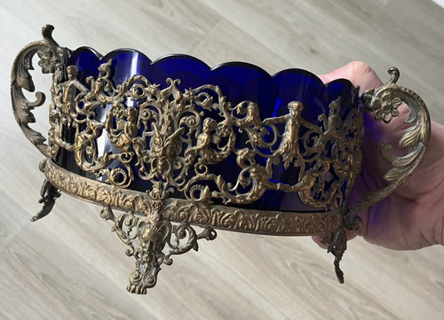 Belle coupe jardinière laiton - belle,