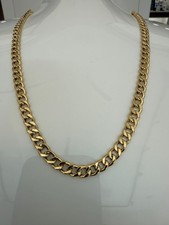 18k jaune chaîne gourmette - 18k,