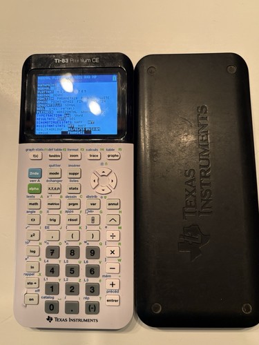 Texas instruments 83 - instruments, ti-83