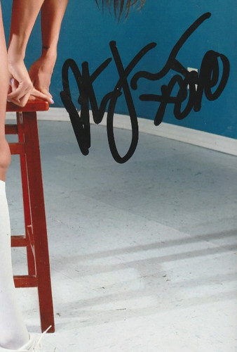 Autographed signed peta jensen - signed,