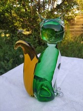 Sculpture chat murano - sculpture,