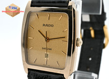 [N COMME NEUF] Montre Homme Vintage Rado Diastar 152.0420.3 28mm Cadran Or...
