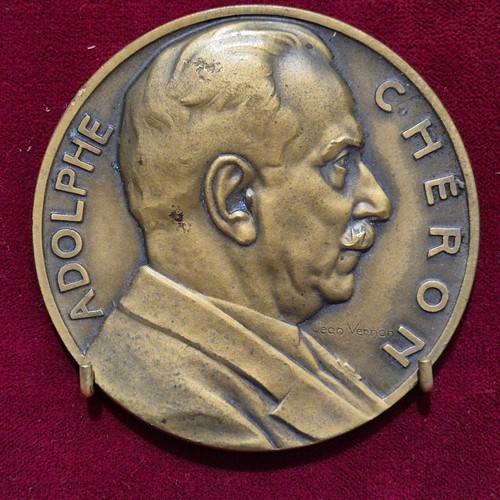 Médaille adolphe chéron - médaille, :