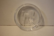 Cendrier en verre vintage