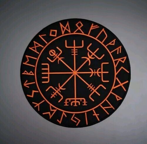 Viking compass large - compass, back