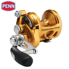 Moulinet conventionnel 2 vitesses PENN Saltwater International VI 12VISX Gold