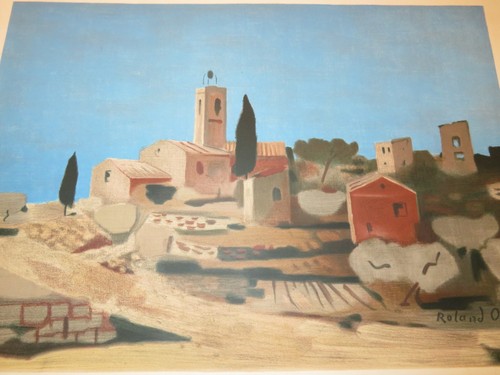 Roland oudot litho - oudot,