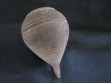 Jouet ! Toupie ancienne ! Bois ! 4 ! J1 