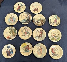 Coupelles Sous Verres Bambou