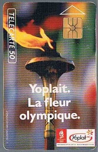 Telecarte yoplait fleur - la,