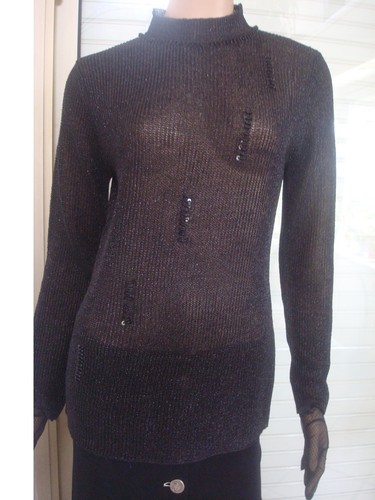 Joli pull fin - noir, +