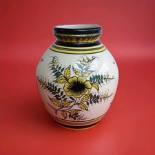 grand vase en faïence henriot