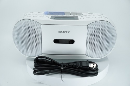 Sony cfd s70 white boombox - sony,