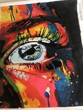 peinture sur toile moderne. 40x50 Cm