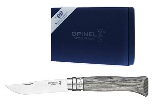Opinel bouleau gris foil - n°8,